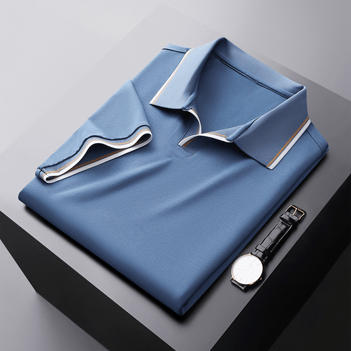 Nico™ | Edles Poloshirt mit fließendem Fall