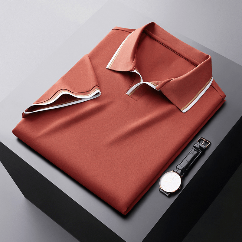 Nico™ | Edles Poloshirt mit fließendem Fall
