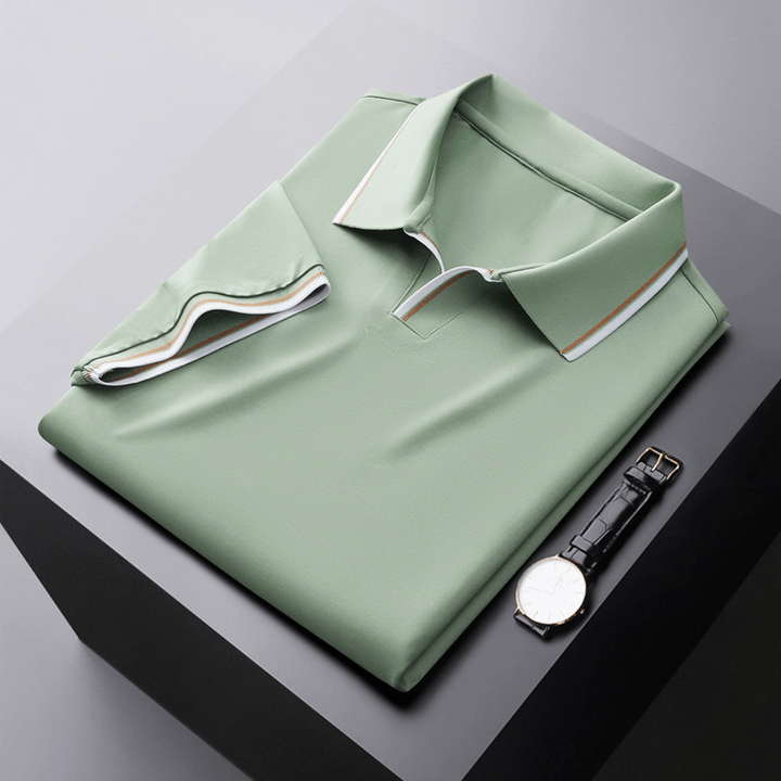 Nico™ | Edles Poloshirt mit fließendem Fall