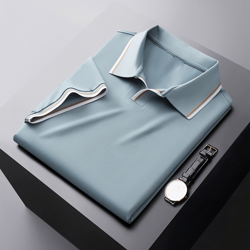 Nico™ | Edles Poloshirt mit fließendem Fall