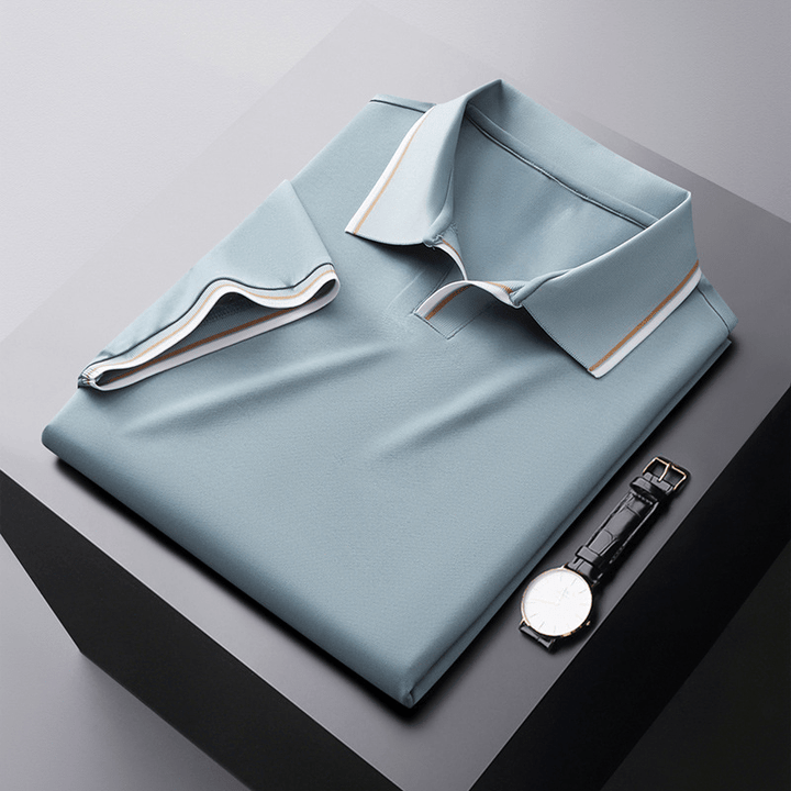 Nico™ | Edles Poloshirt mit fließendem Fall