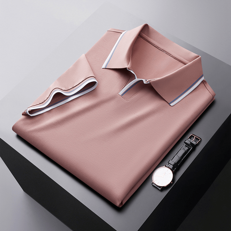 Nico™ | Edles Poloshirt mit fließendem Fall