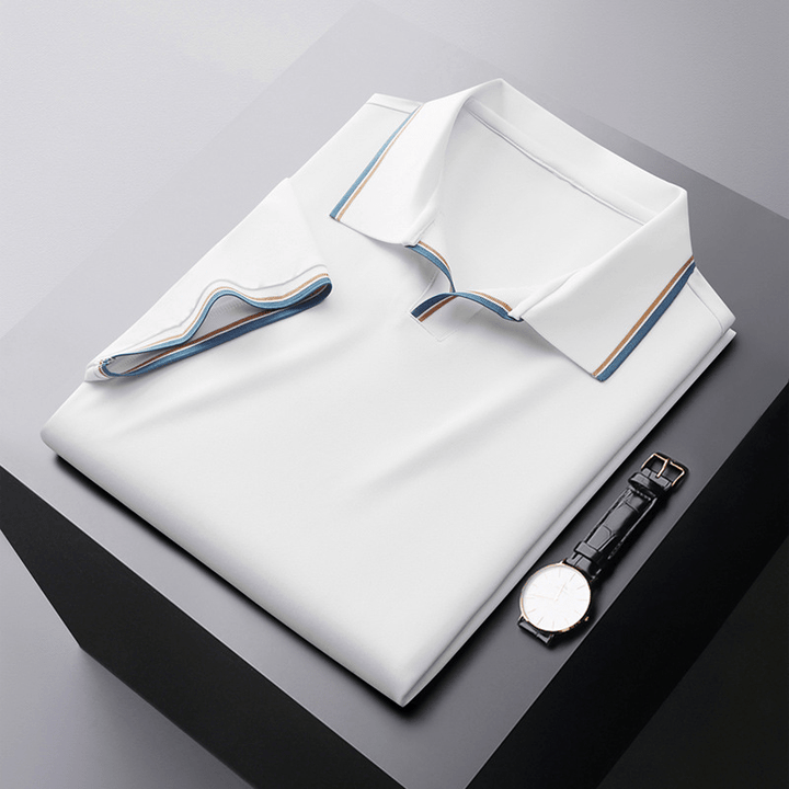 Nico™ | Edles Poloshirt mit fließendem Fall