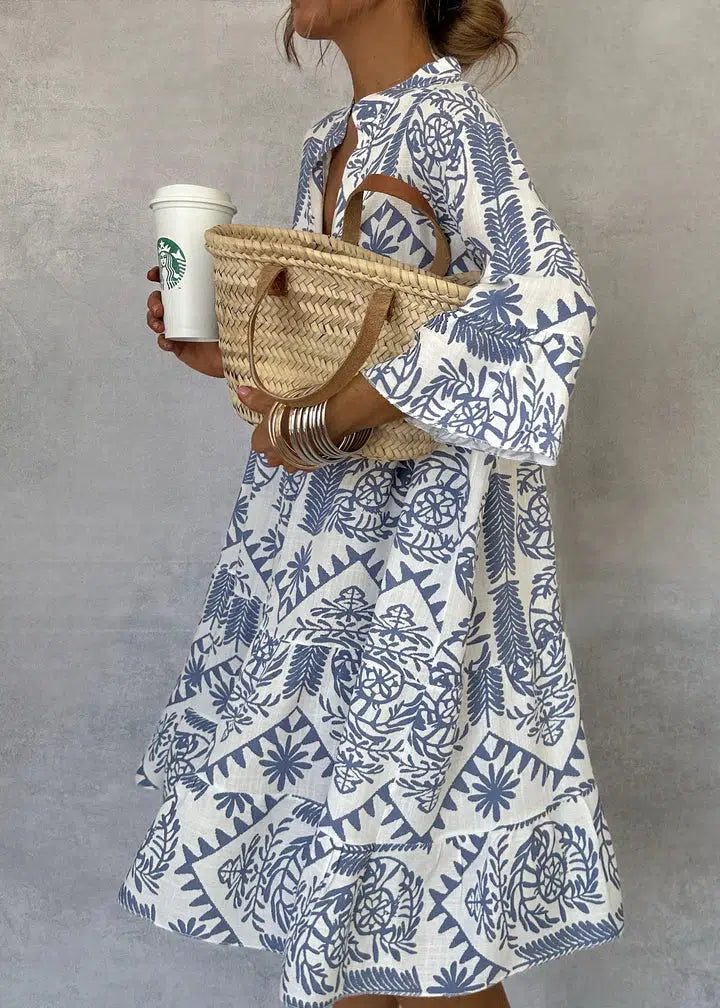 Fiorelia - Lässiges Boho-Tunika-Kleid