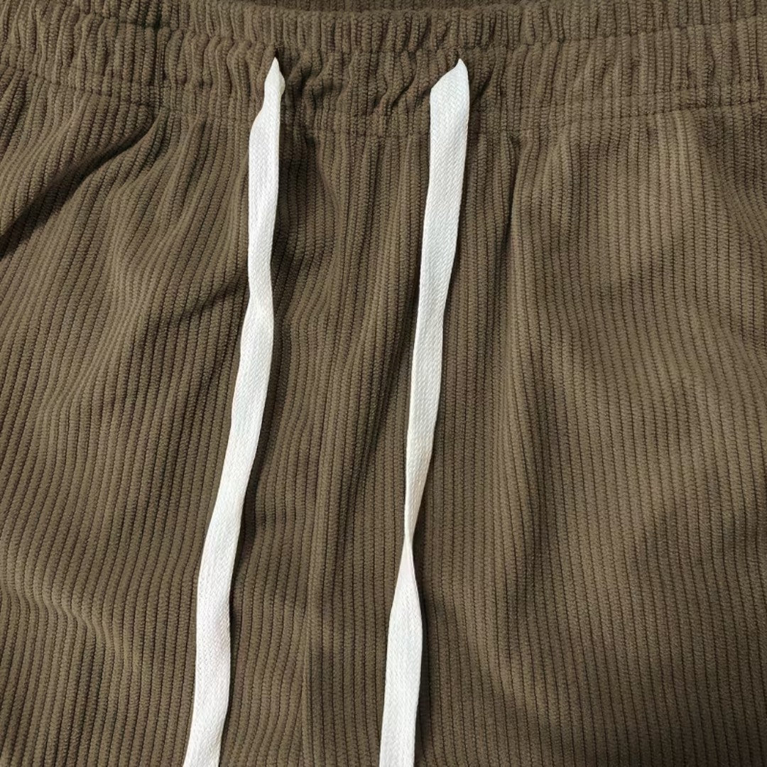Gerrit™ | Strukturierte Shorts mit Kordelzugbund
