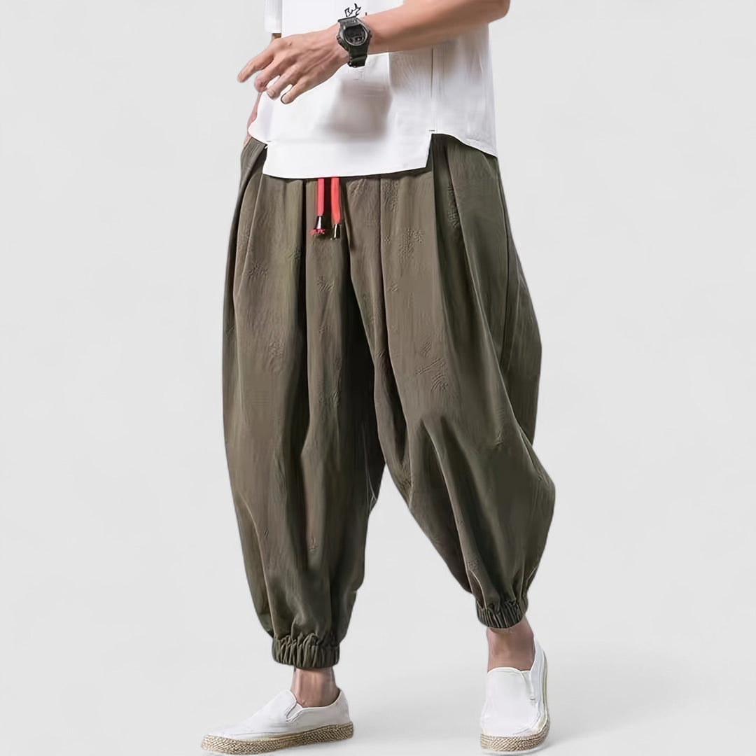 Jan™ | Loose-Fit-Hose mit elastischem Saum