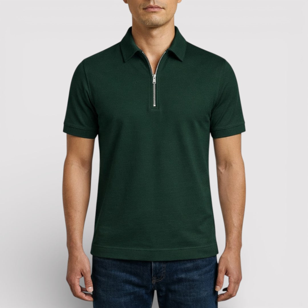 Benno™ | Leichtes Zip-Poloshirt für den Alltag