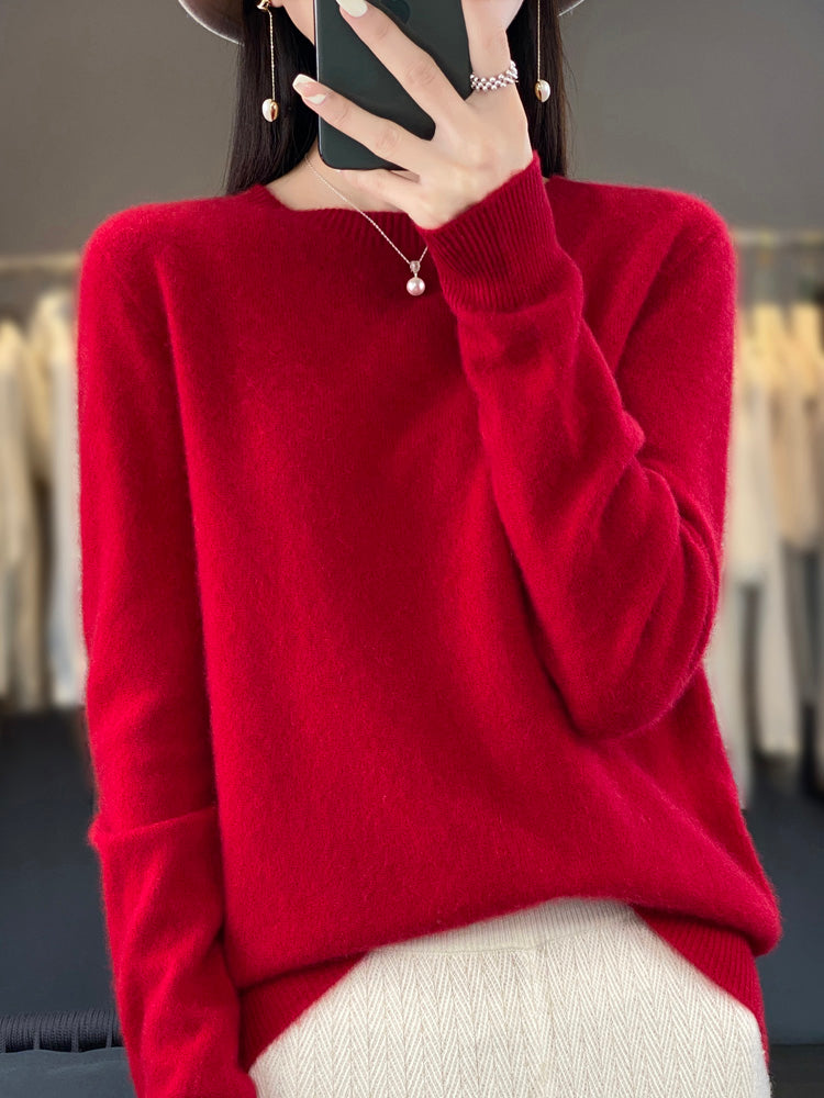 Anette | Bequemer Baumwollpullover