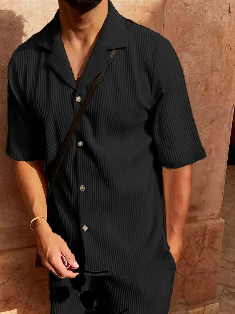 Paul™ | Sommer-Set Streifenhemd & Hose