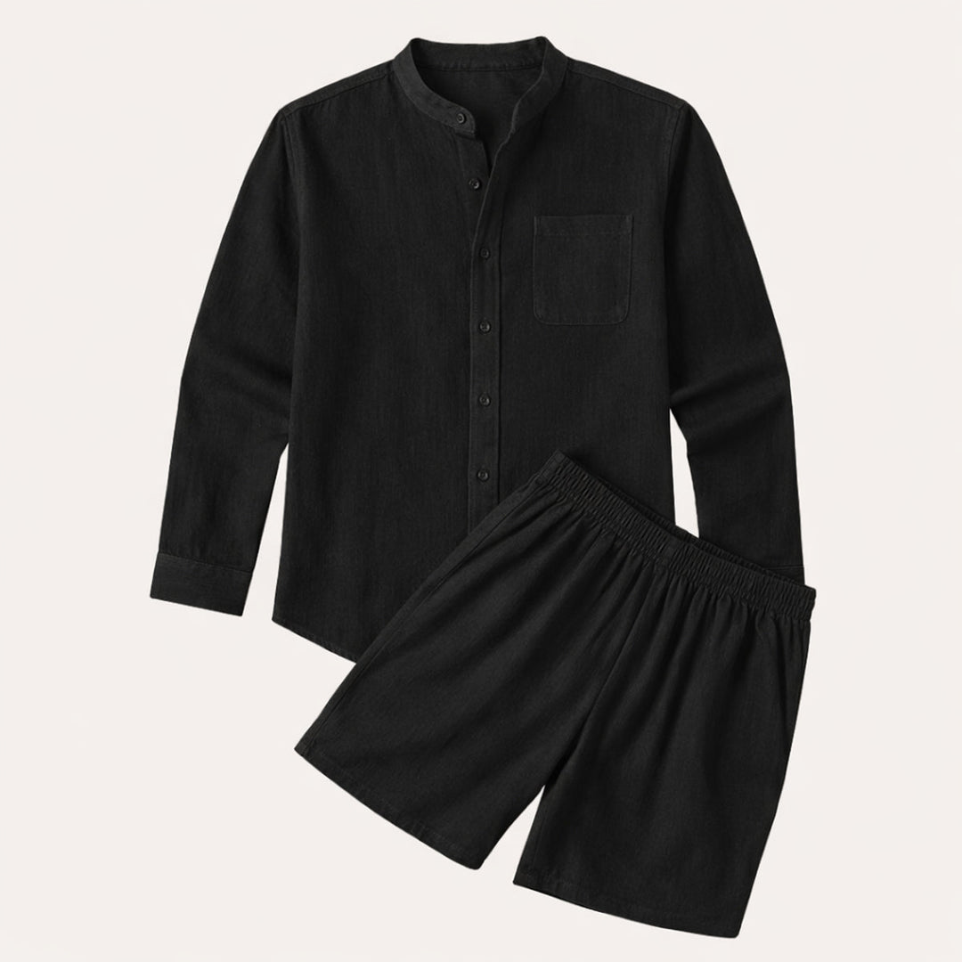 Philipp™ | Sommer-Set Hemd & Shorts