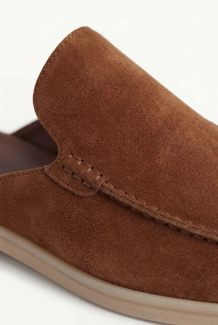 Edmund™ | Offener Sommer-Mule Bordeaux