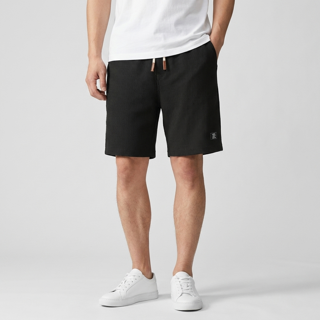 Emmerich™ | Shorts mit wabenartiger Struktur