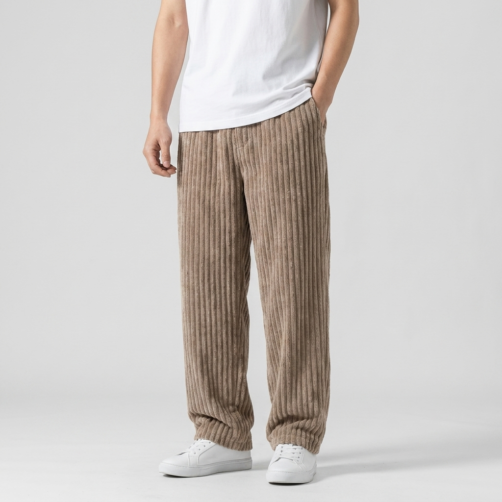 Bruno™ | Weich strukturierte Hose im Alltag