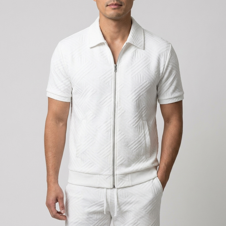 Gabriel™ | Zip-Shirt & Shorts Set