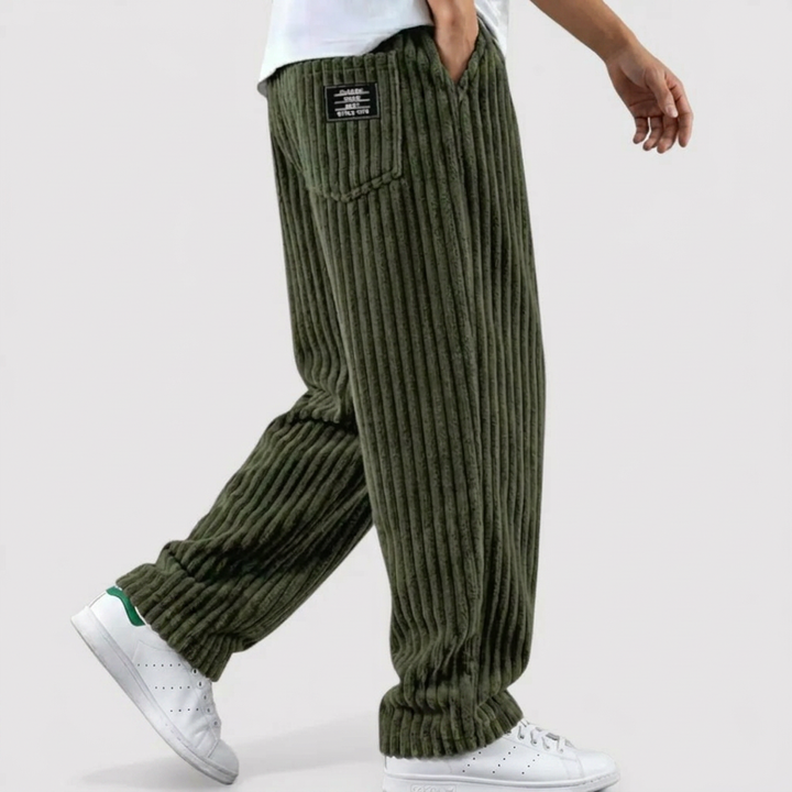 Bruno™ | Weich strukturierte Hose im Alltag