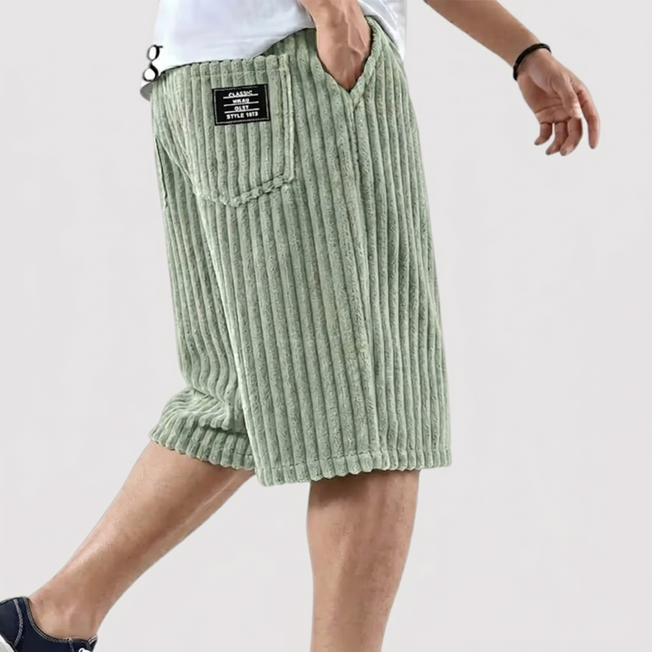 Ignaz™ | Weiche Rippshorts mit Seitentaschen