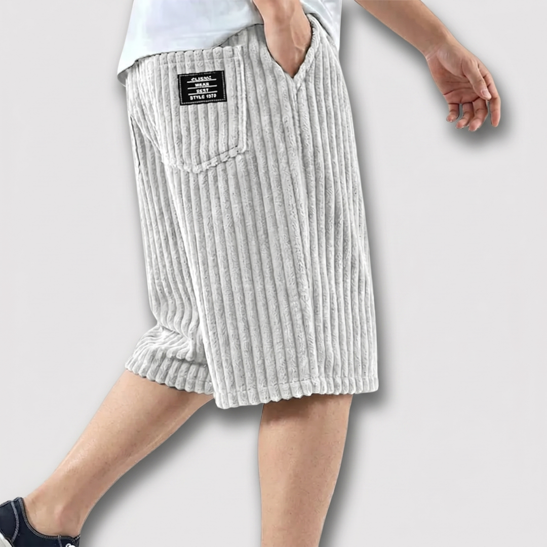 Ignaz™ | Weiche Rippshorts mit Seitentaschen