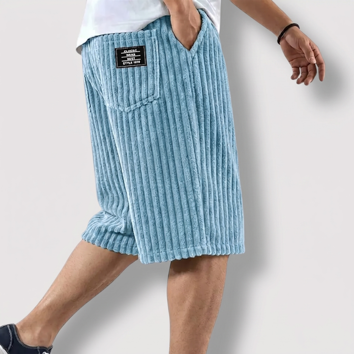 Ignaz™ | Weiche Rippshorts mit Seitentaschen