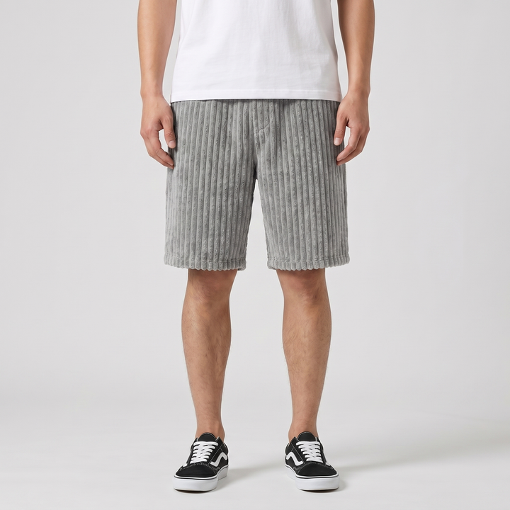 Ignaz™ | Weiche Rippshorts mit Seitentaschen