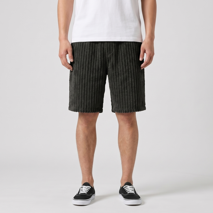 Ignaz™ | Weiche Rippshorts mit Seitentaschen