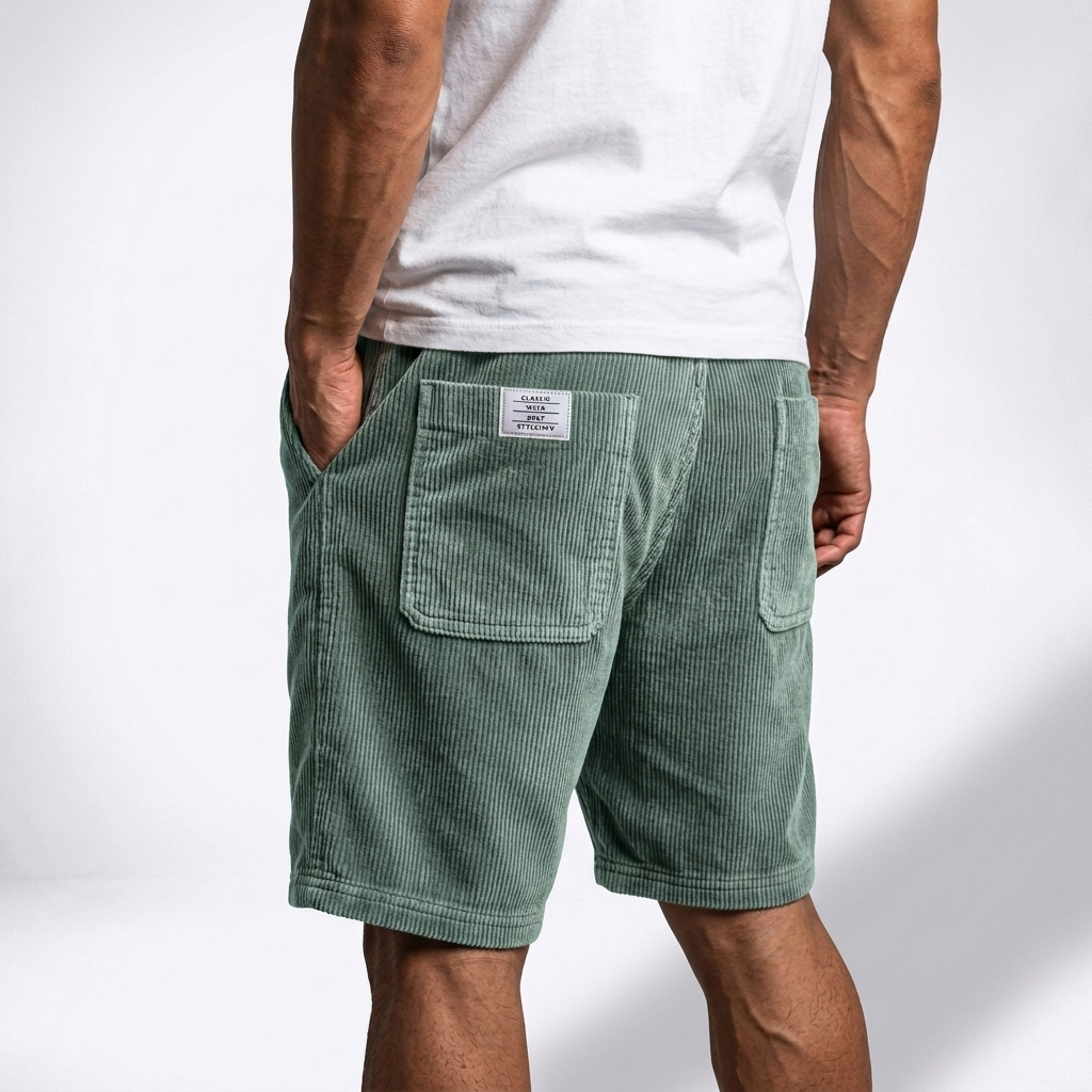Hartmut™ | Leichte Rippshorts mit Tunnelzug