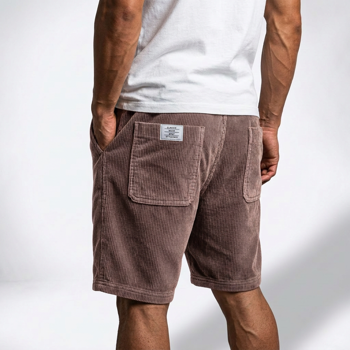 Hartmut™ | Leichte Rippshorts mit Tunnelzug