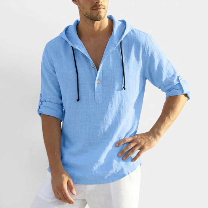 Sebastian™ | Leichtes Kapuzenshirt mit Zugband
