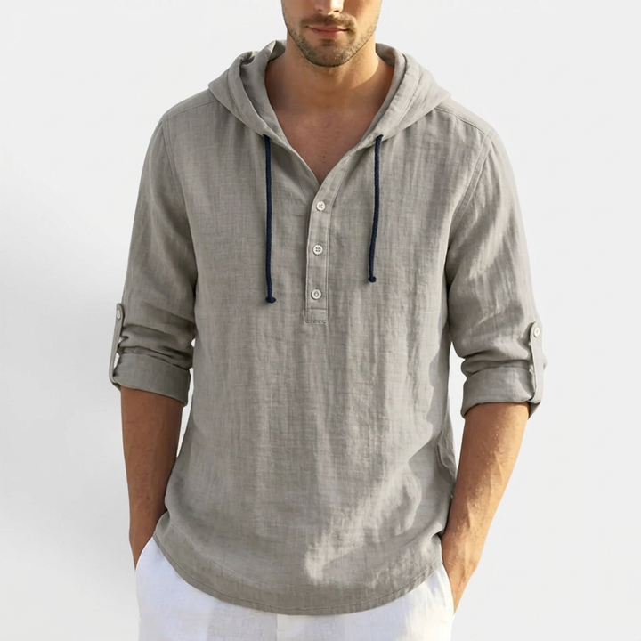 Sebastian™ | Leichtes Kapuzenshirt mit Zugband
