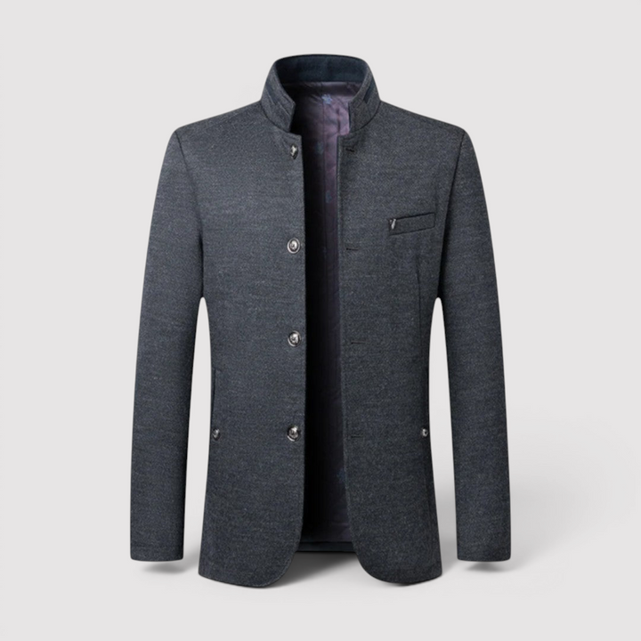 Bruno™ | Blazer mit Stehkragen und klaren Linien