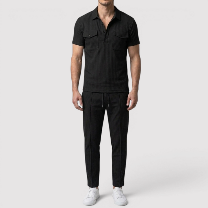 Raphael™ | Legeres Shirt & Shorts Set