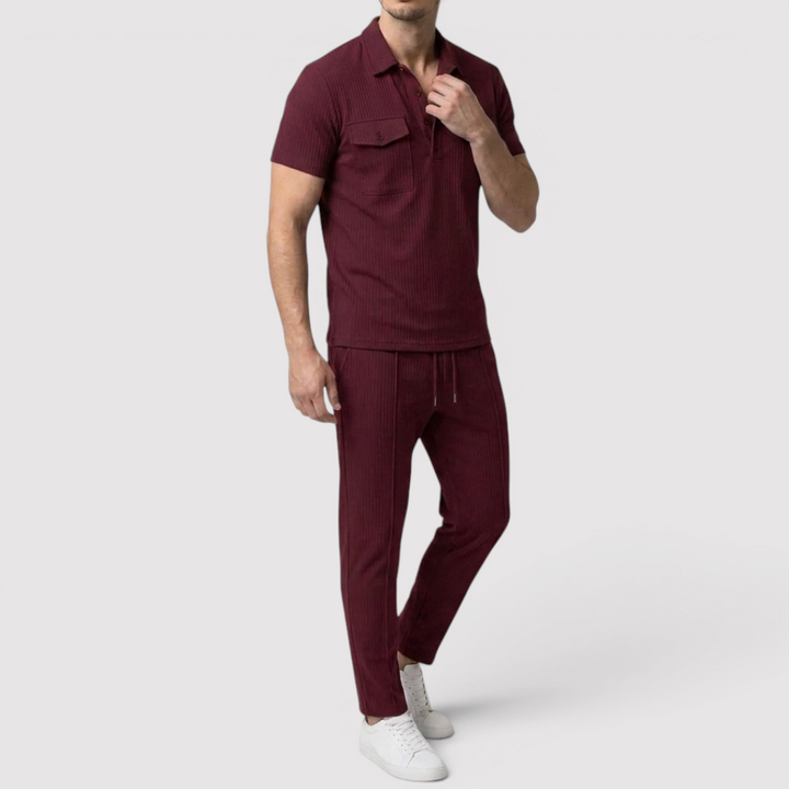 Raphael™ | Legeres Shirt & Shorts Set