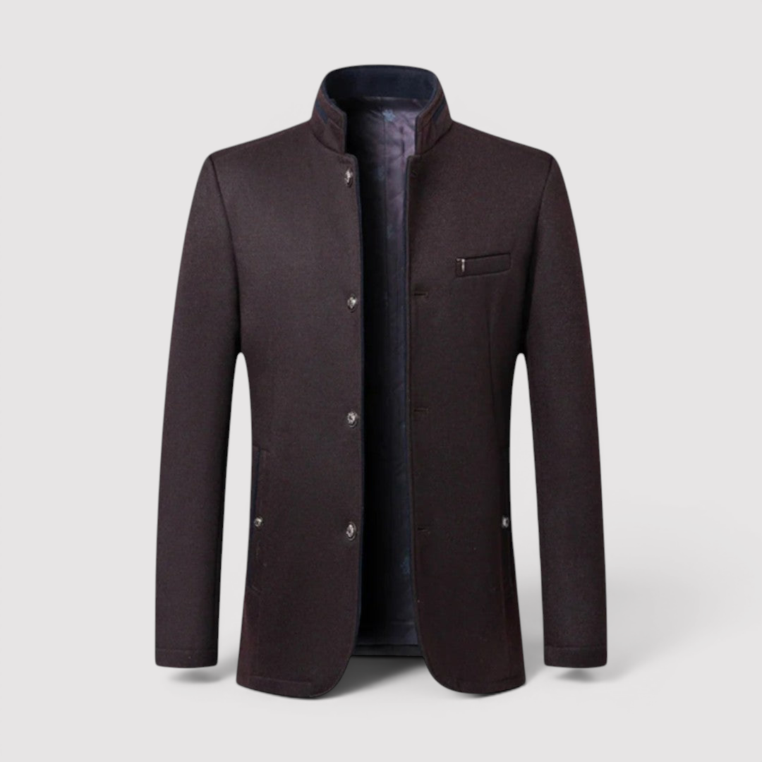 Bruno™ | Blazer mit Stehkragen und klaren Linien