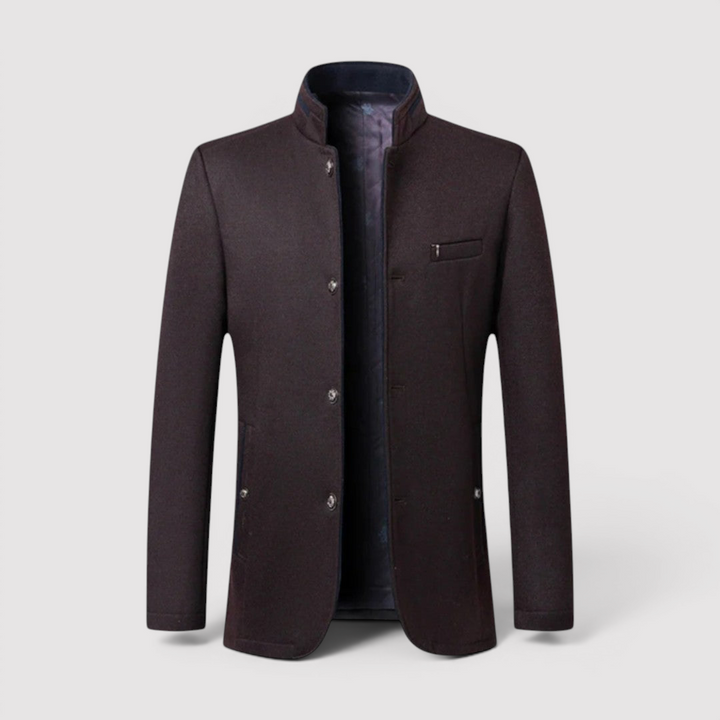 Bruno™ | Blazer mit Stehkragen und klaren Linien