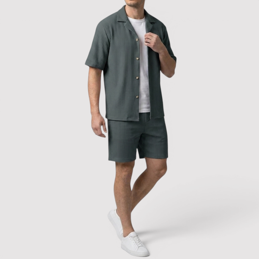 Emilian™ | Leichtes Shirt & Shorts Set