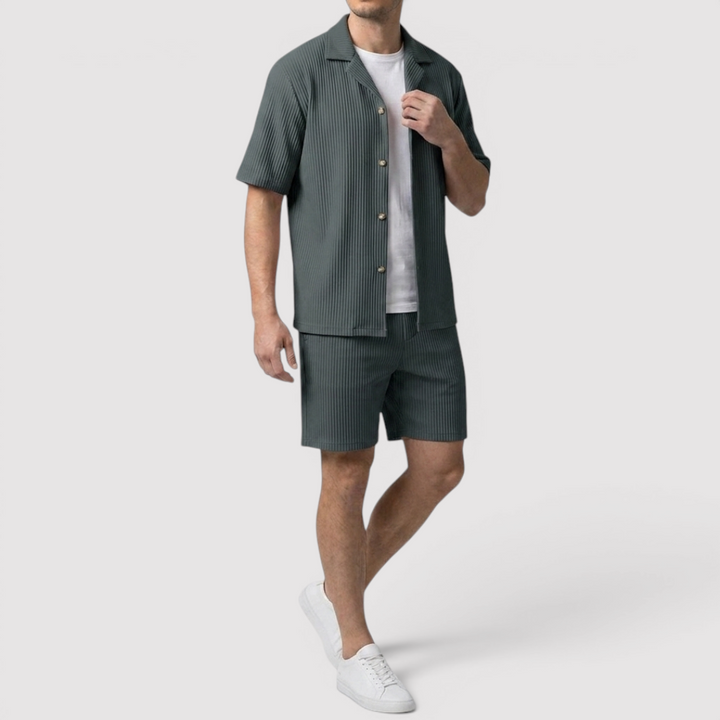 Emilian™ | Leichtes Shirt & Shorts Set