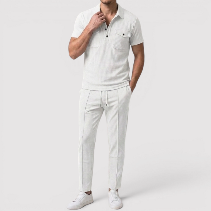 Raphael™ | Legeres Shirt & Shorts Set