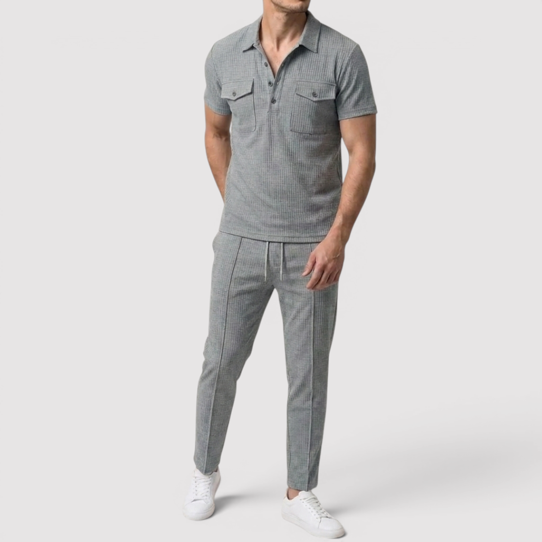 Raphael™ | Legeres Shirt & Shorts Set