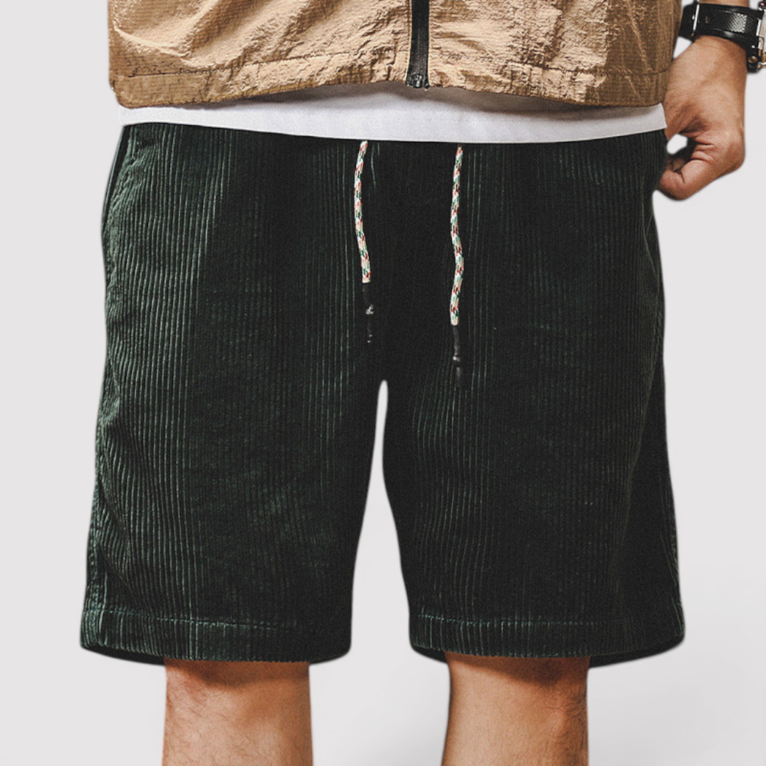 Ferdinand™ | Fein gerippte Shorts mit Tunnelzug