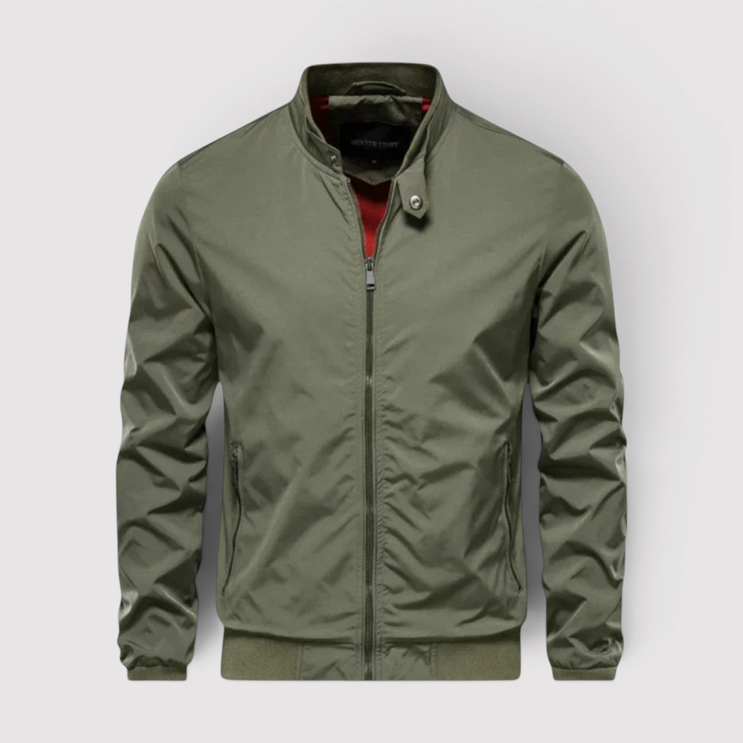 Clemens™ | Leichte Jacke mit durchgehendem Reißverschluss