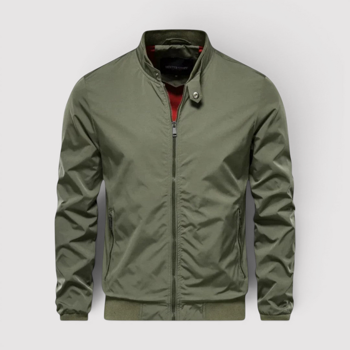 Clemens™ | Leichte Jacke mit durchgehendem Reißverschluss