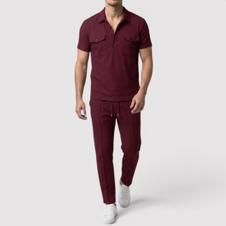 Raphael™ | Legeres Shirt & Shorts Set