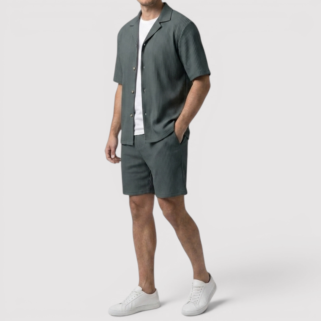 Emilian™ | Leichtes Shirt & Shorts Set
