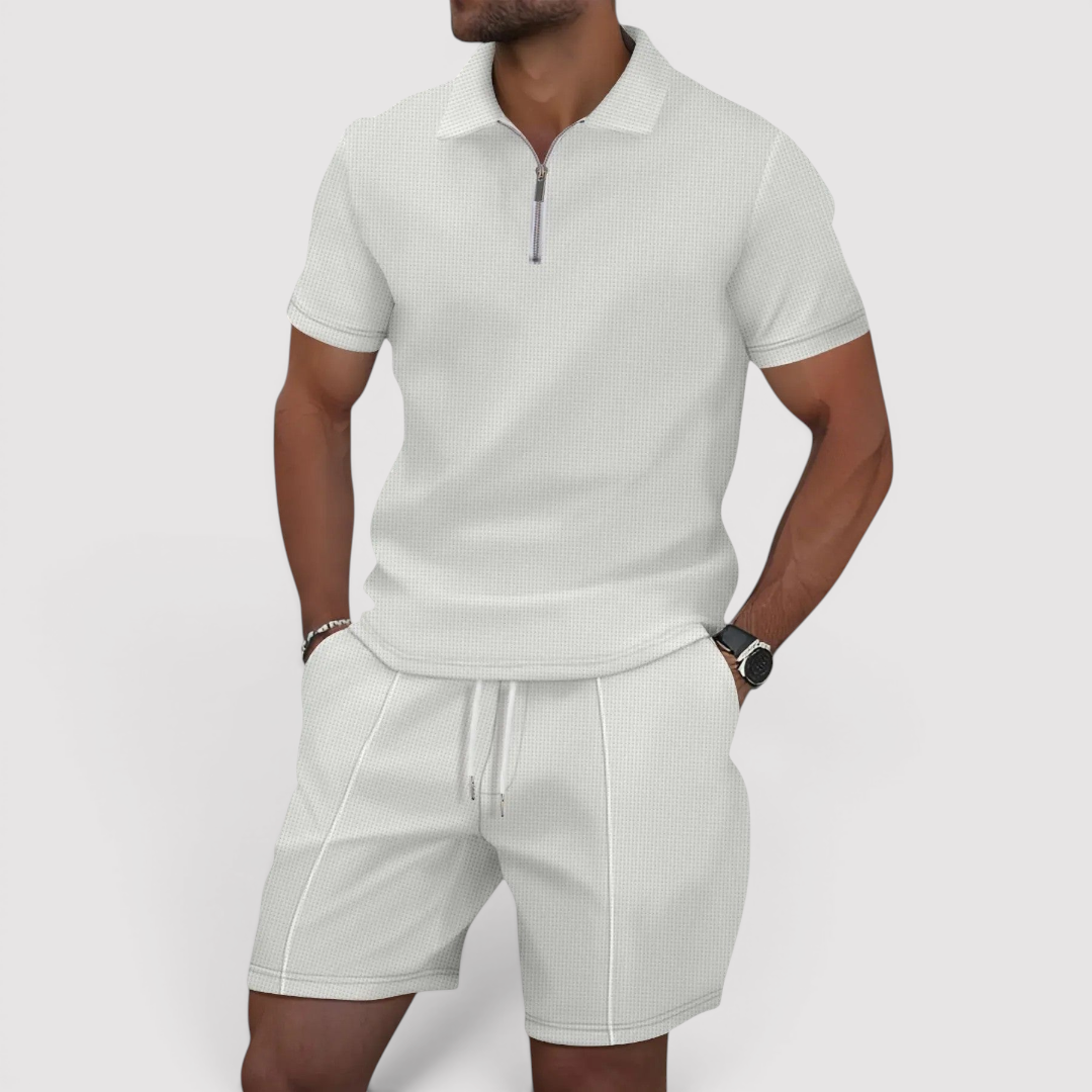 Frithjof™ | Leichtes Polo-Shorts-Set