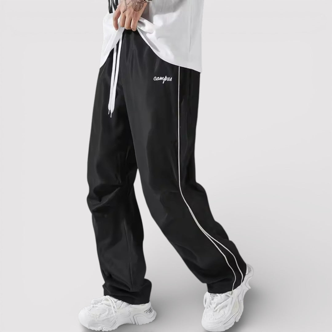 Selim™ | Leichte Trackpants mit seitlichem Streifen