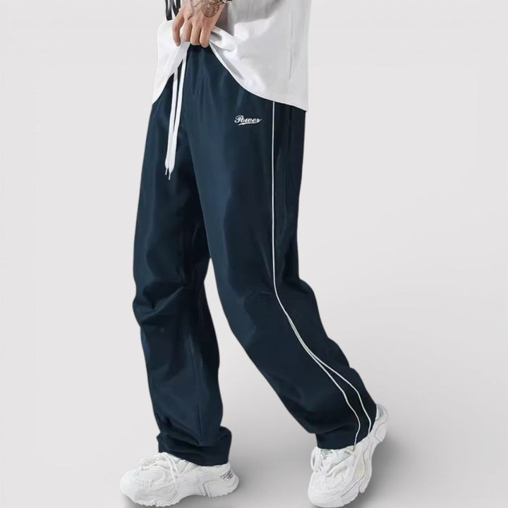 Selim™ | Leichte Trackpants mit seitlichem Streifen