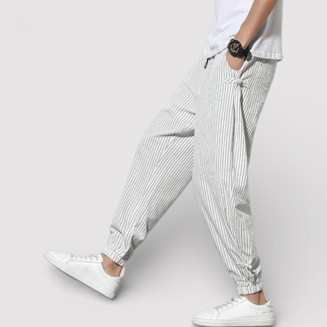 Tassilo™ | Gestreifte Hose mit lockerer Passform