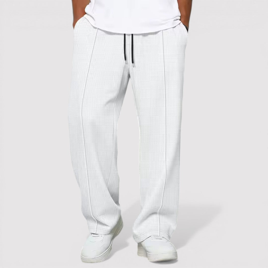 Lars™ | Bequeme Hose mit Waffelstruktur