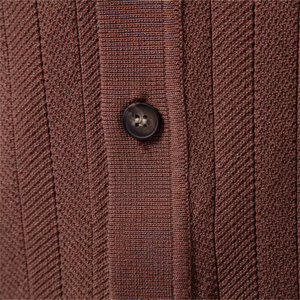 Zeno™ | Strickhemd mit Knopfleiste