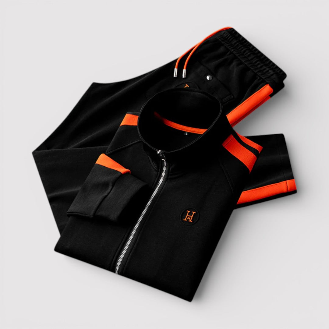 Adalbert™ | Eleganter Trainingsanzug mit Reißverschlusstaschen