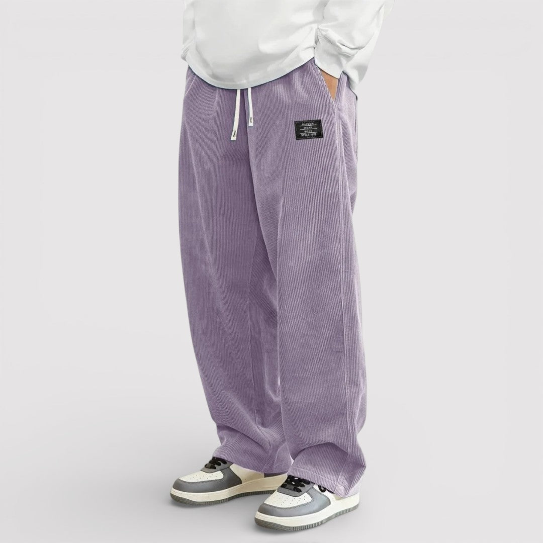 Korbinian™ | Hose mit markanter Rippenstruktur